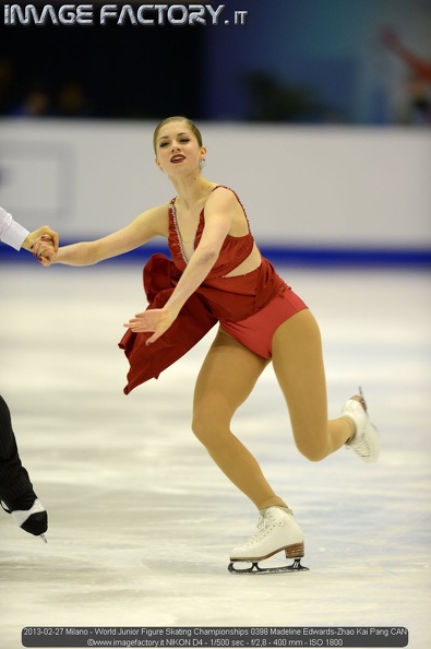 2013-02-27 Milano - World Junior Figure Skating Championships 0398 Madeline Edwards-Zhao Kai Pang CAN.jpg